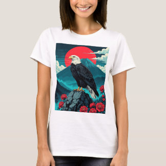 Camiseta A Águia na montanha