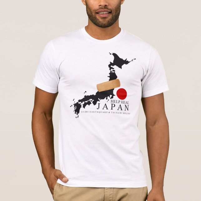 CAMISETA A AJUDA CURA JAPÃO (Frente)