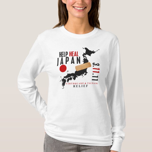 CAMISETA A AJUDA CURA JAPÃO #3 (Frente)