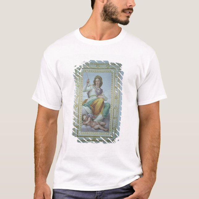 Camiseta A alegoria da castidade (fresco) (Frente)