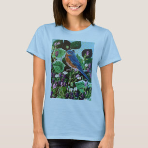 Camiseta A alegria de Jam Bluebird