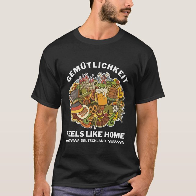 Camiseta A Alemanha parece casa (Frente)
