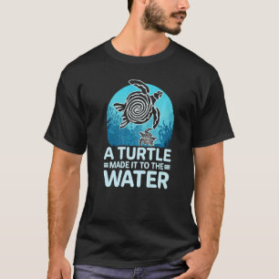Camiseta A Aliança Da Tartaruga Da Água Uma Tartaruga Fez-O