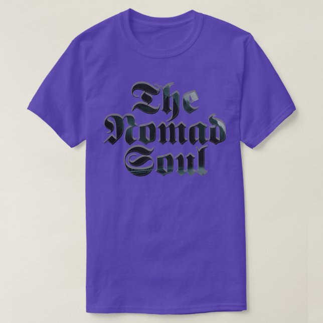 Camiseta A Alma Nômade (Frente do Design)