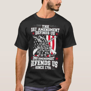 Camiseta A alteração 1rua define-nos a defesa da alteração