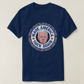 Camiseta A América Chupou Joe Biden Dark T-Shirt