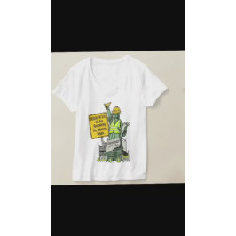 Camiseta A América está em Construção - Desculpe o Pó