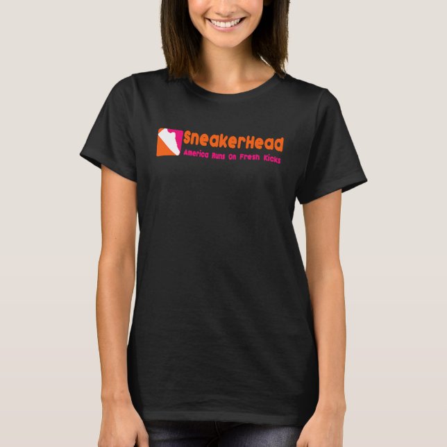 Camiseta A América Funciona com SneakerHead de Tênis Novos (Frente)