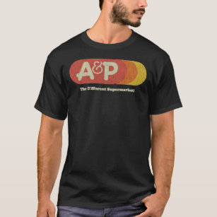 Camiseta A&amp;P Supermarket 1976 Sunrise Vintage Essential
