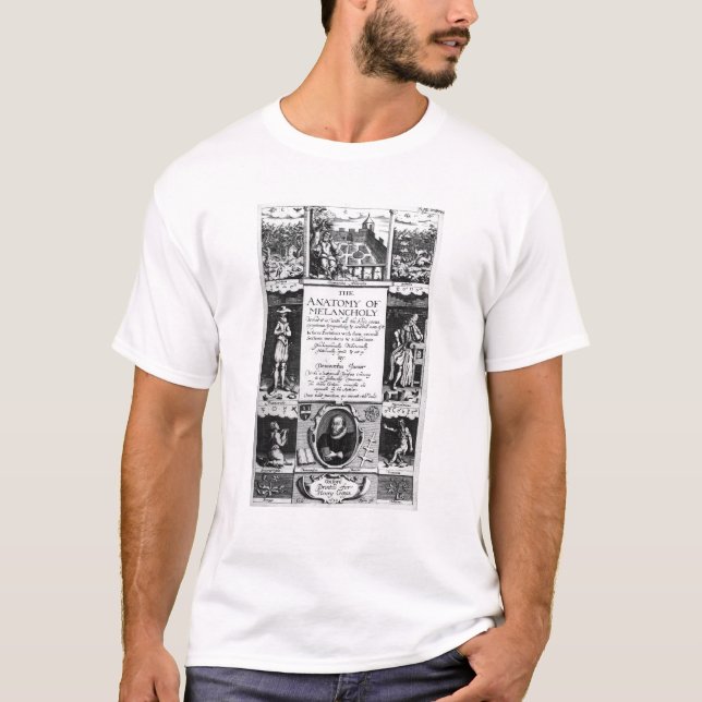 Camiseta A anatomia da melancolia (Frente)