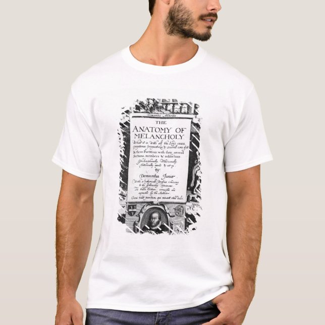 Camiseta A anatomia da melancolia (Frente)