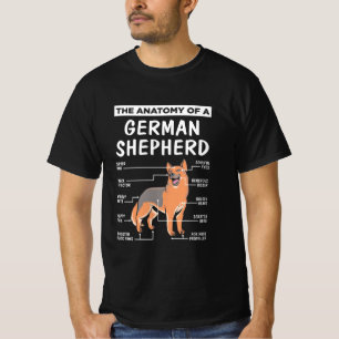 Camiseta A Anatomia De Um German shepherd