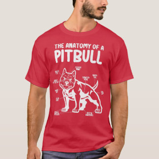 Camiseta A Anatomia de um pombo-canino, Engraçado Cachorro 