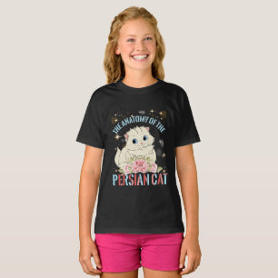 Camiseta A Anatomia Do Gato Persa