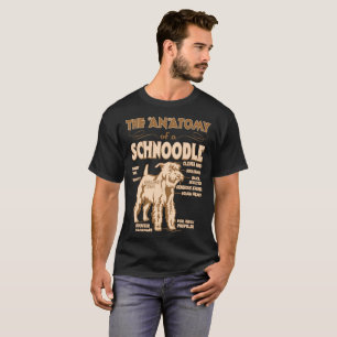 Camiseta A anatomia do presente dos amantes do animal de