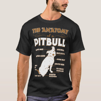 Camiseta A Anatomia Dos Pet-Lover Pitbull Dava Presente