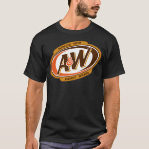 Camiseta A and W Root Beer Logo Since 1919      Classic T-S