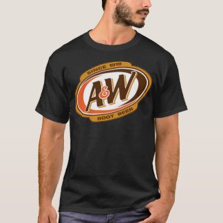 Camiseta A and W Root Beer Logo Since 1919      Classic T-S