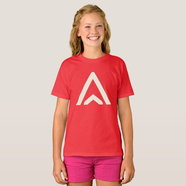 Camiseta „A – Anfang, Ausdruck, Autorität“ (Frente Completa)