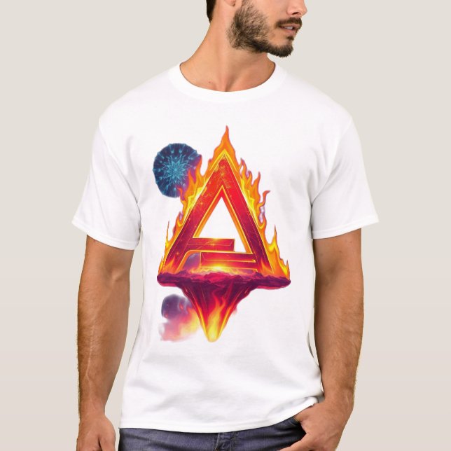 Camiseta „A – Anfang, Ausdruck, Autorität“ (Frente)