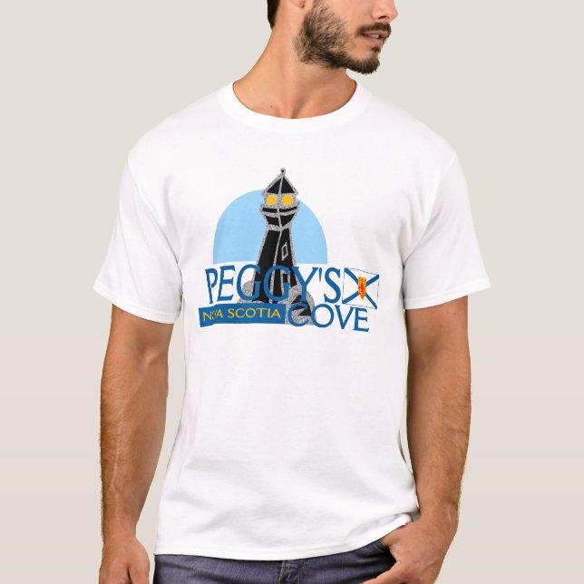 Camiseta A angra Nova Escócia de Peggy (Frente)