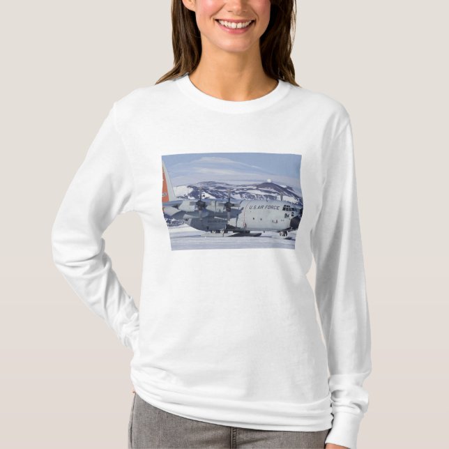 Camiseta A Antártica, ilha de Ross, estação de McMurdo, (Frente)