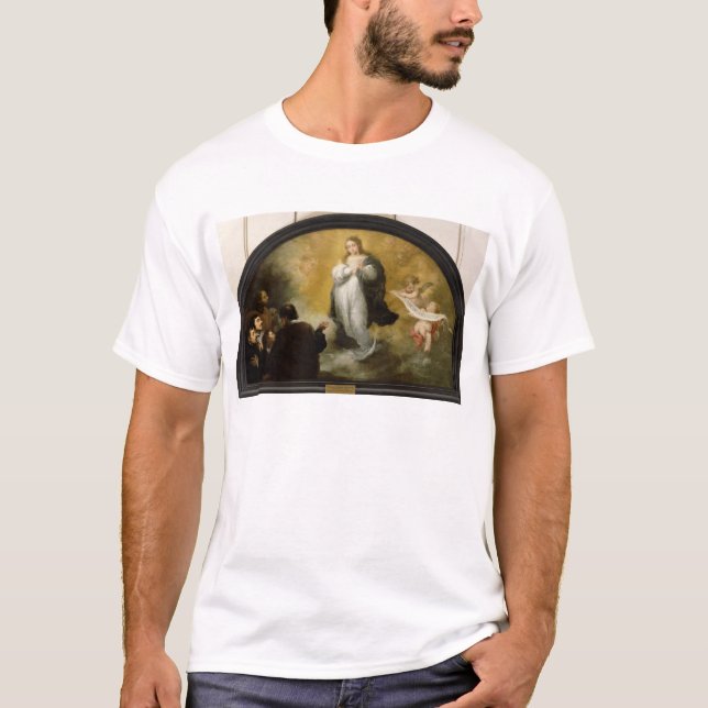 Camiseta A aparição do Virgin, 1665 (Frente)