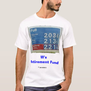 Camiseta A aposentadoria do W