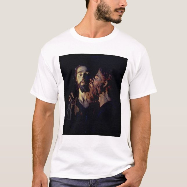 Camiseta A apreensão do cristo (Frente)