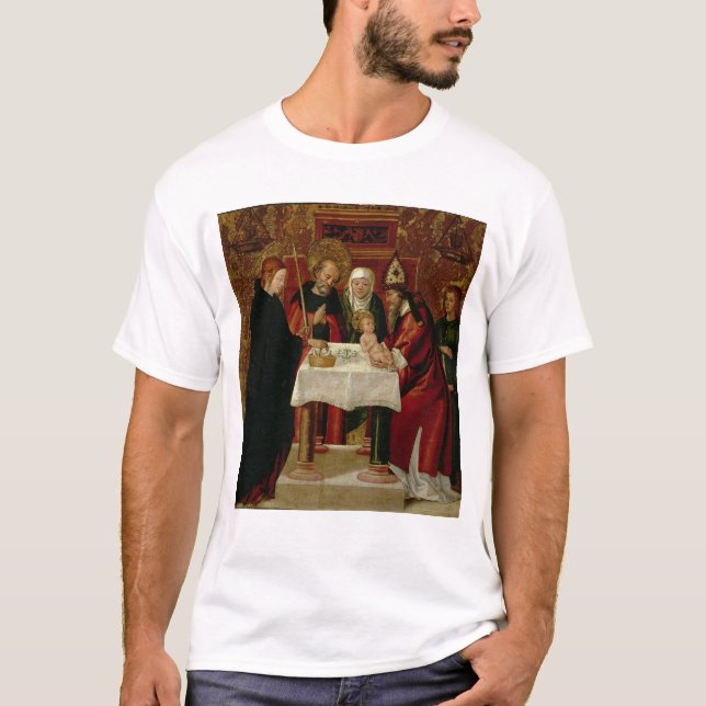 Camiseta A apresentação da circuncisão no templo (Frente)