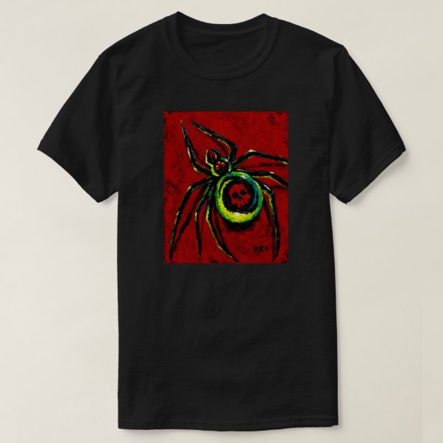 Camiseta a aranha (Frente do Design)