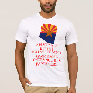 CAMISETA A ARIZONA É DIREITA!