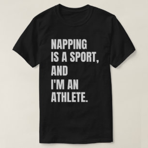 Camiseta A armadilha é um esporte, e eu sou um atleta.