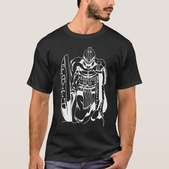 Camiseta A Armadura De Deus Ephesianos 610 18 1 (Frente)
