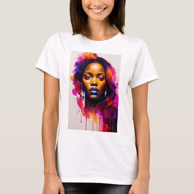 Camiseta A Arte Africana (Frente)