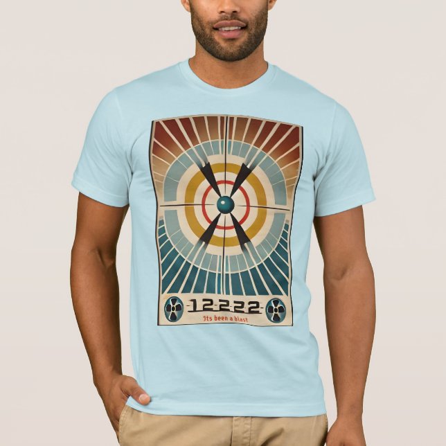 Camiseta A Arte Atômica Do meio século Foi Uma Explosão (Frente)