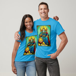 Camiseta A Arte da Carta do Imperador do Tarot