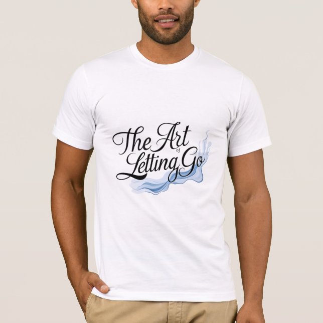 Camiseta A arte de deixar ir (Frente)
