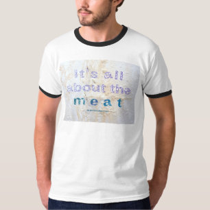 Camiseta A arte do SlipperyJoe é sobre gay de carne