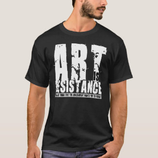 Camiseta A arte é a resistência 2