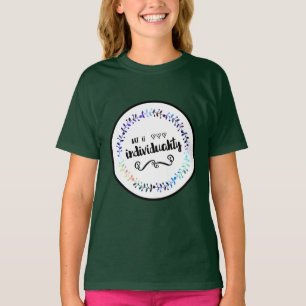Camiseta A arte é individualidade