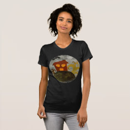 Camiseta A Arte Folclórica Sísmica de Spookz