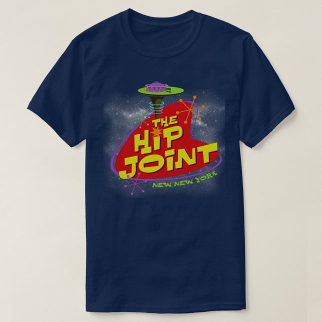 Camiseta A articulação da anca (Frente do Design)