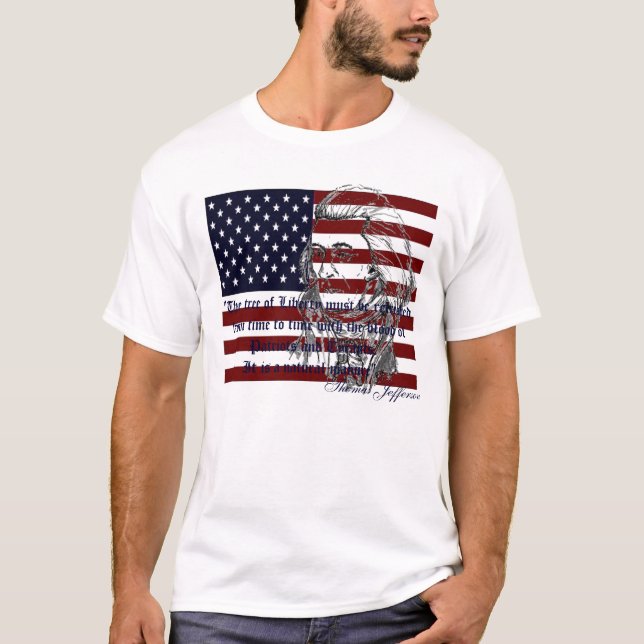 Camiseta "A árvore da liberdade deve ser refresca… (Frente)