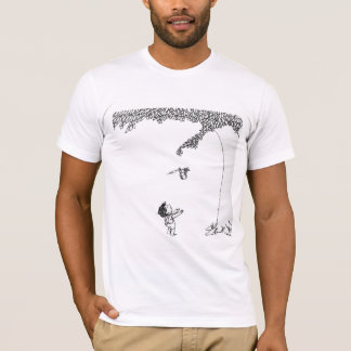 Camiseta a árvore de cobertura