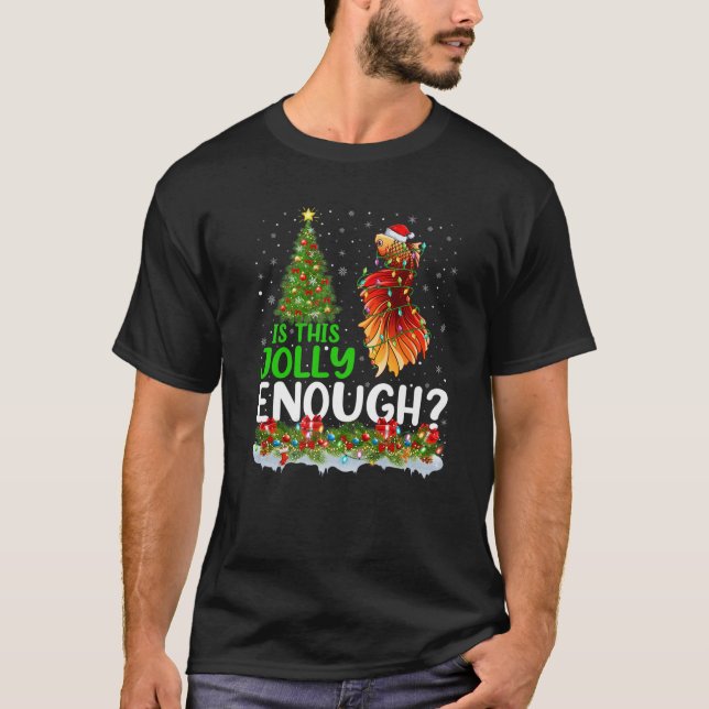 Camiseta A Árvore De Xmas É Suficiente Para Betta Fish Chri (Frente)