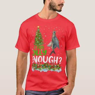 Camiseta A Árvore De Xmas É Um Natal De Peixe Voador Sufici