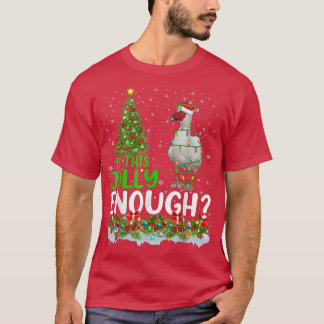 Camiseta A Árvore De Xmas É Um Pássaro Pato Muscovado Sufic