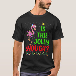 Camiseta A Árvore De Xmas Engraçada É Esta Pássaro Flam