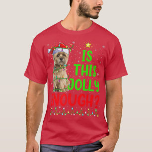 Camiseta A Árvore De Xmas Engraçada É Jolly O Suficiente.